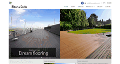 Desktop Screenshot of floorsndecks.com